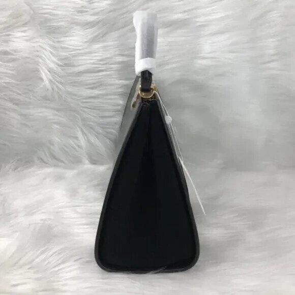 Tory Burch Eleanor Satchell Black Crossbody Tote Bag - Picture 6 of 8